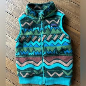Patagonia toddler fleece vest